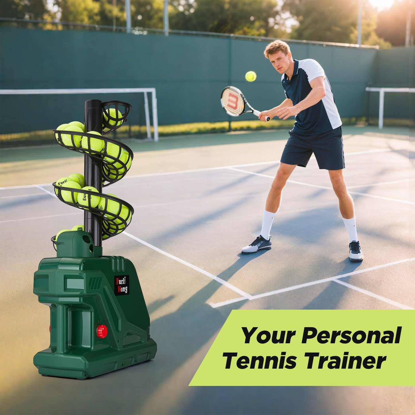 3819BH Tennis Pitching Machine for All Levels