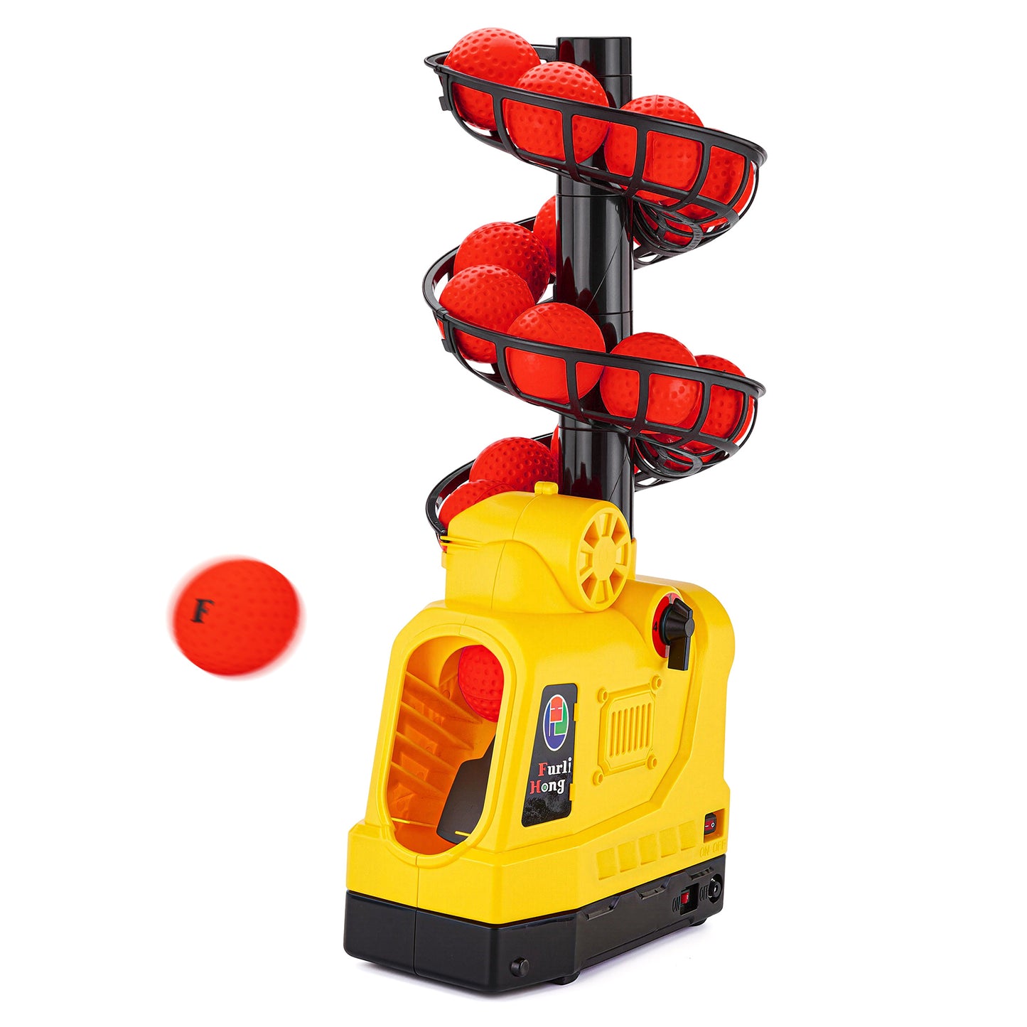 681TPCBH 4-in-1 Pitching Machine for Baseball Pickleball Tennis Cricket [Presale!]