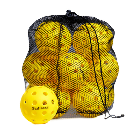 Furlihong 16 Pcs Standard Pickleballs - 74 mm/2.9 inch