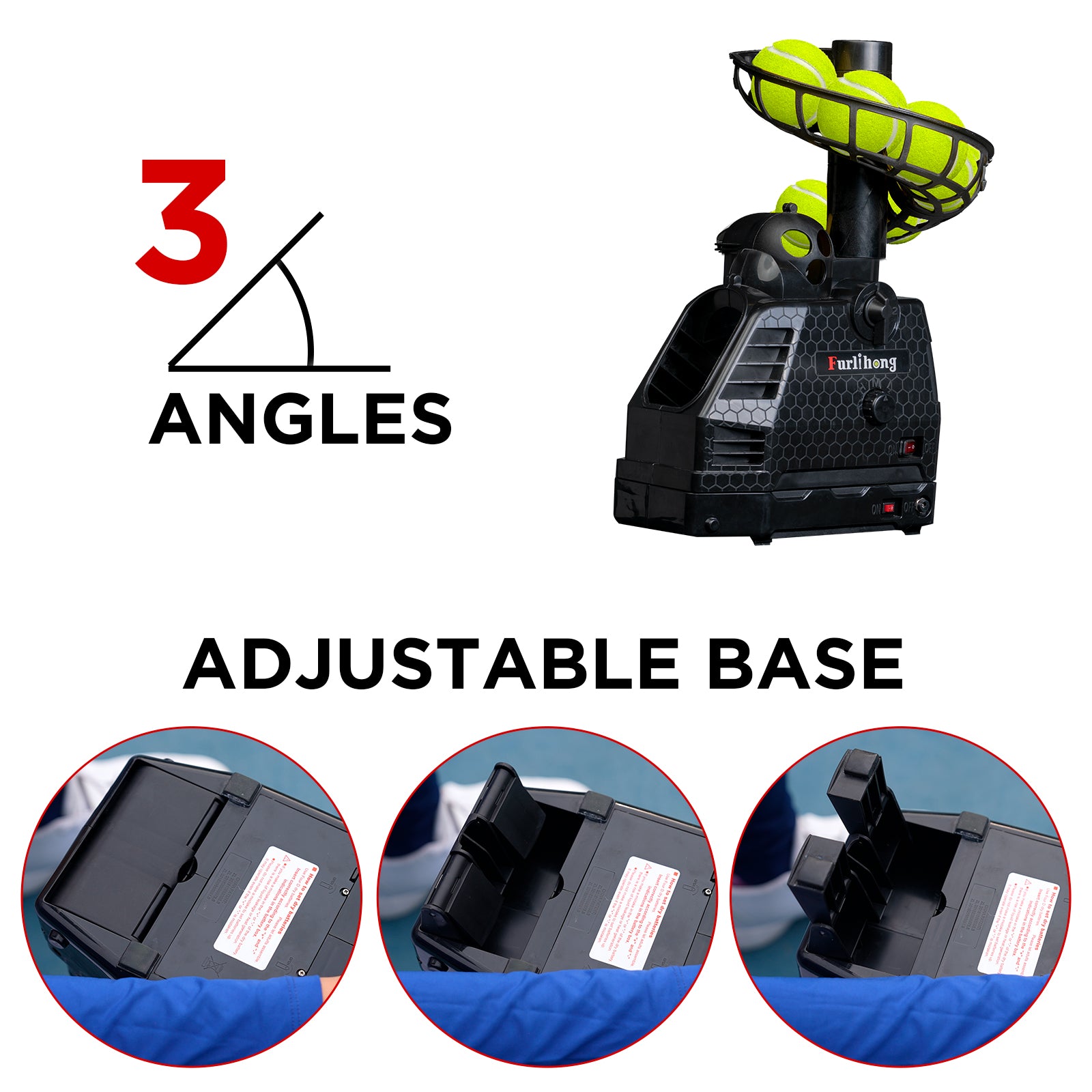 680BH 2 in 1 Baseball & Tennis Ball Launcher