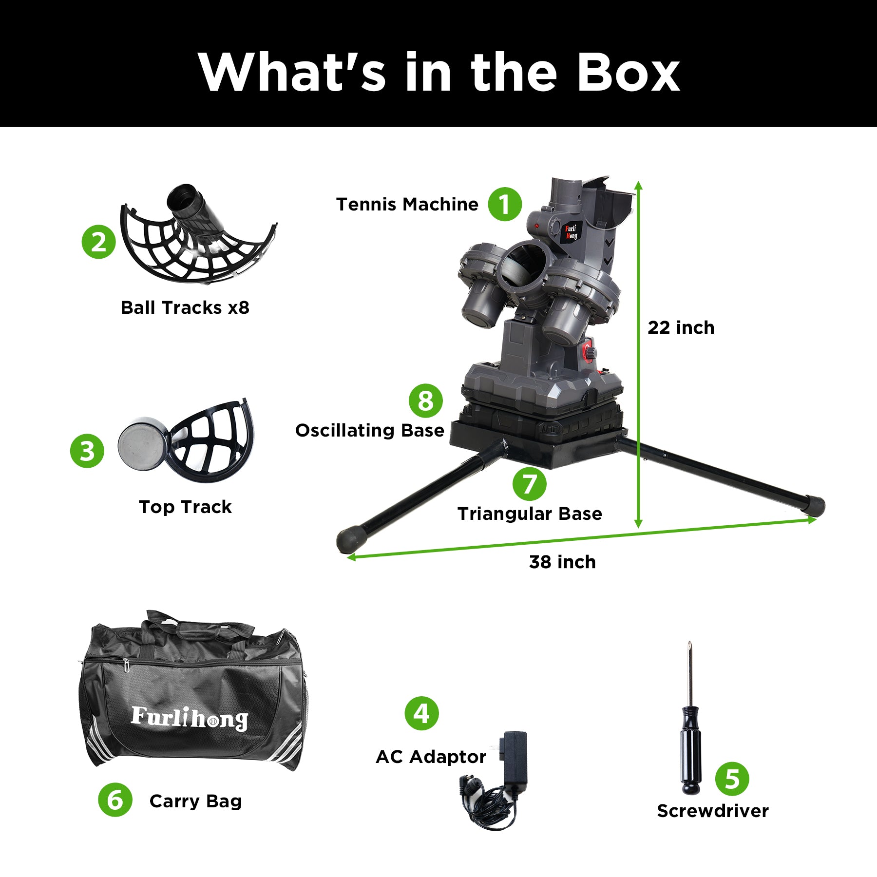 3807BH Tennis Pitching Machine