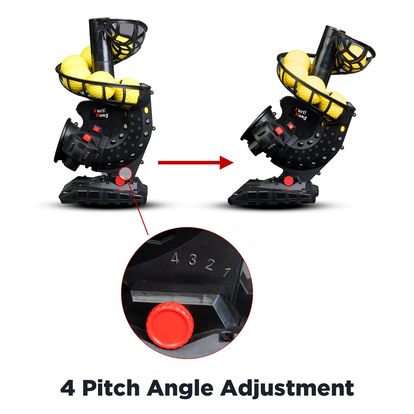 3801BH Electronic Baseball Pitching Machine