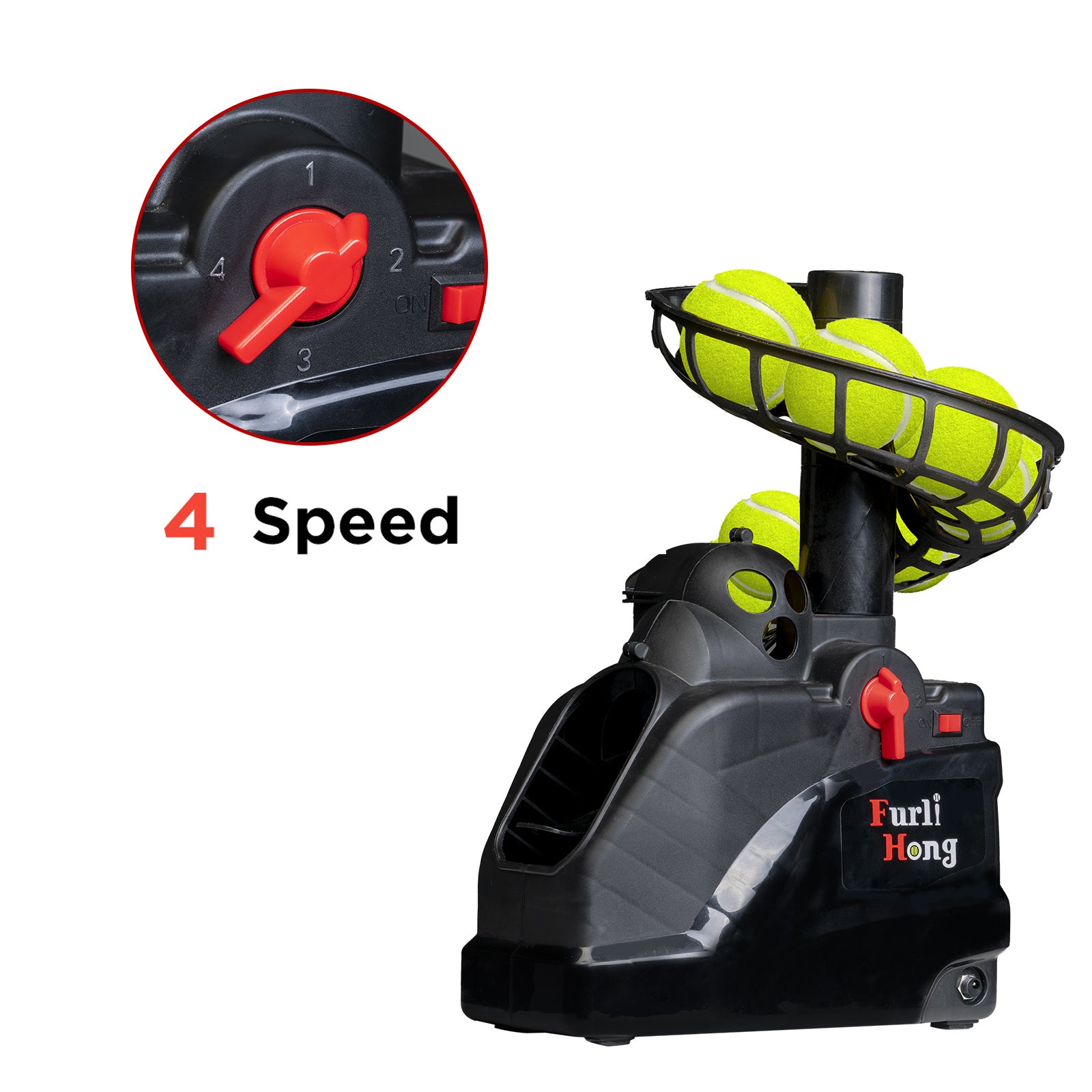 6802BH 2 in 1 Baseball & Tennis Ball Launcher Machine for Kids