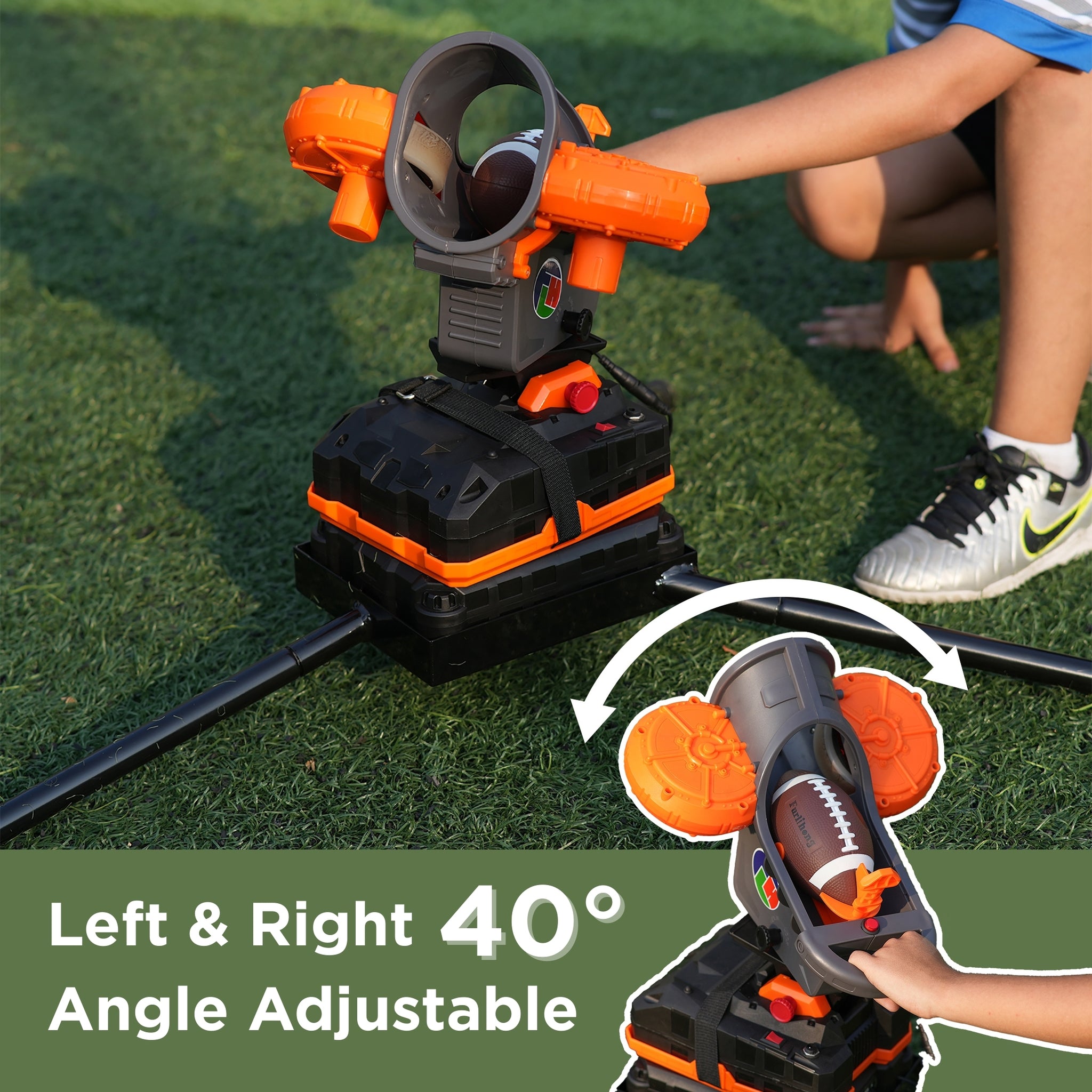 Left & Right 40° Angle Adjustable