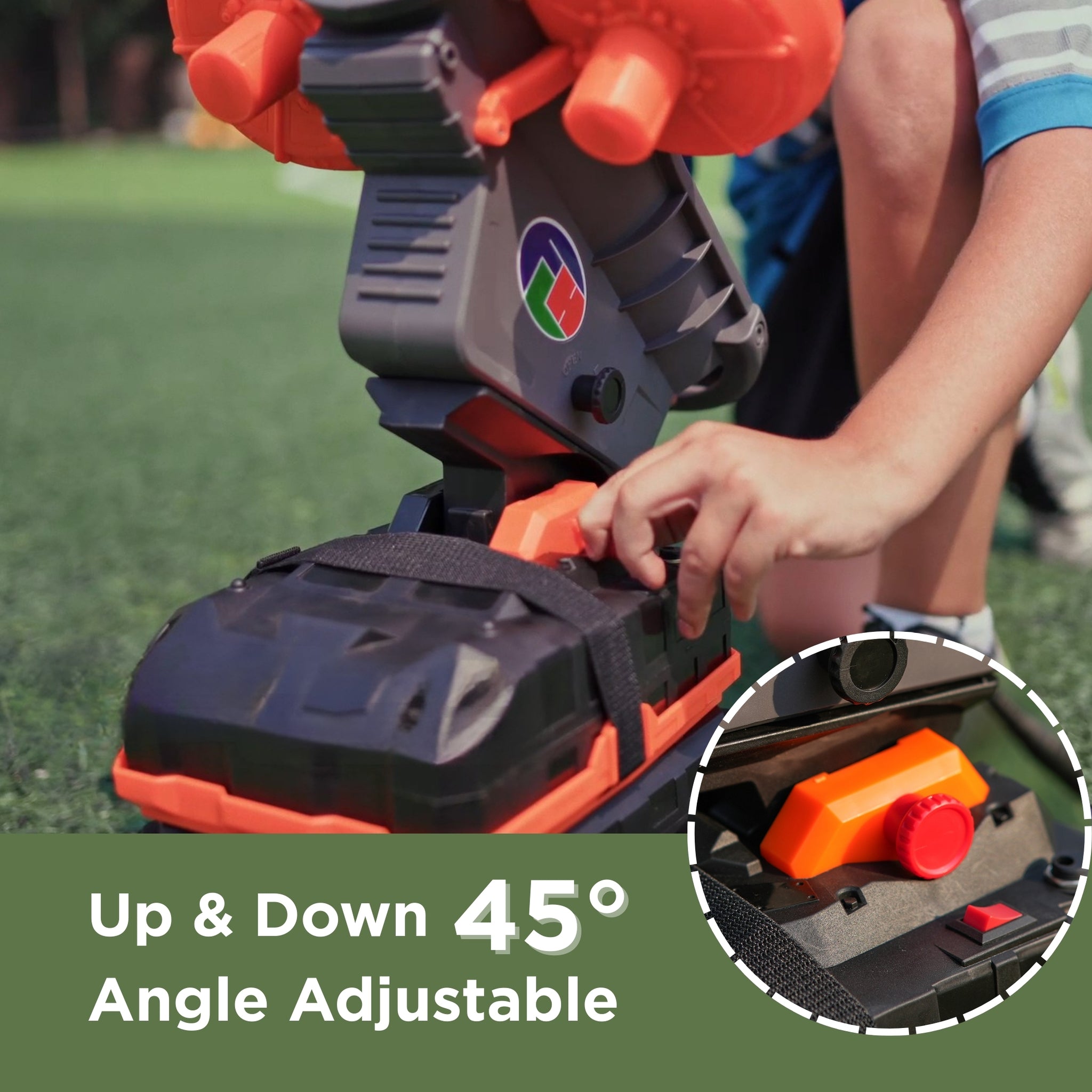 Up & Down 45° Angle Adjustable