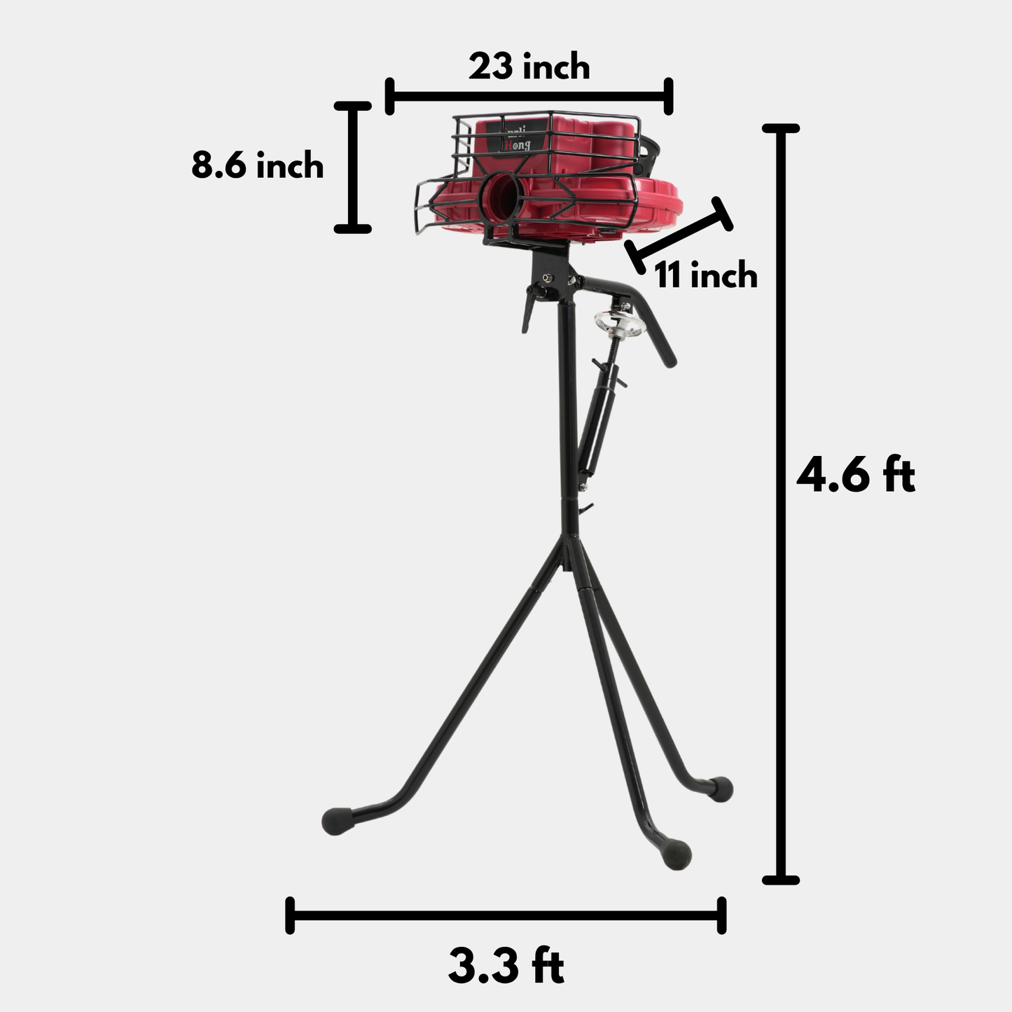 737BH Dual-Wheel Baseball Pitching Machine