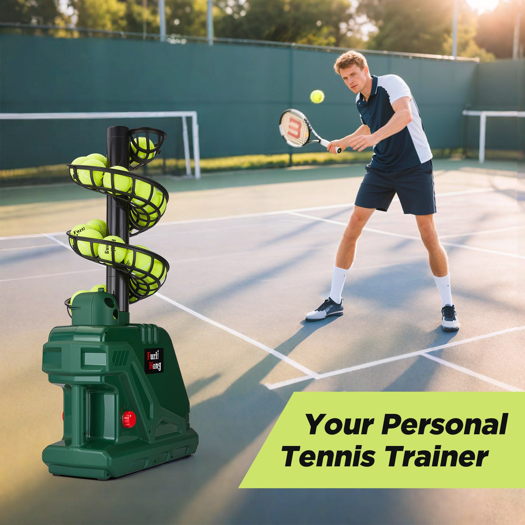 3819BH Tennis Pitching Machine for All Levels