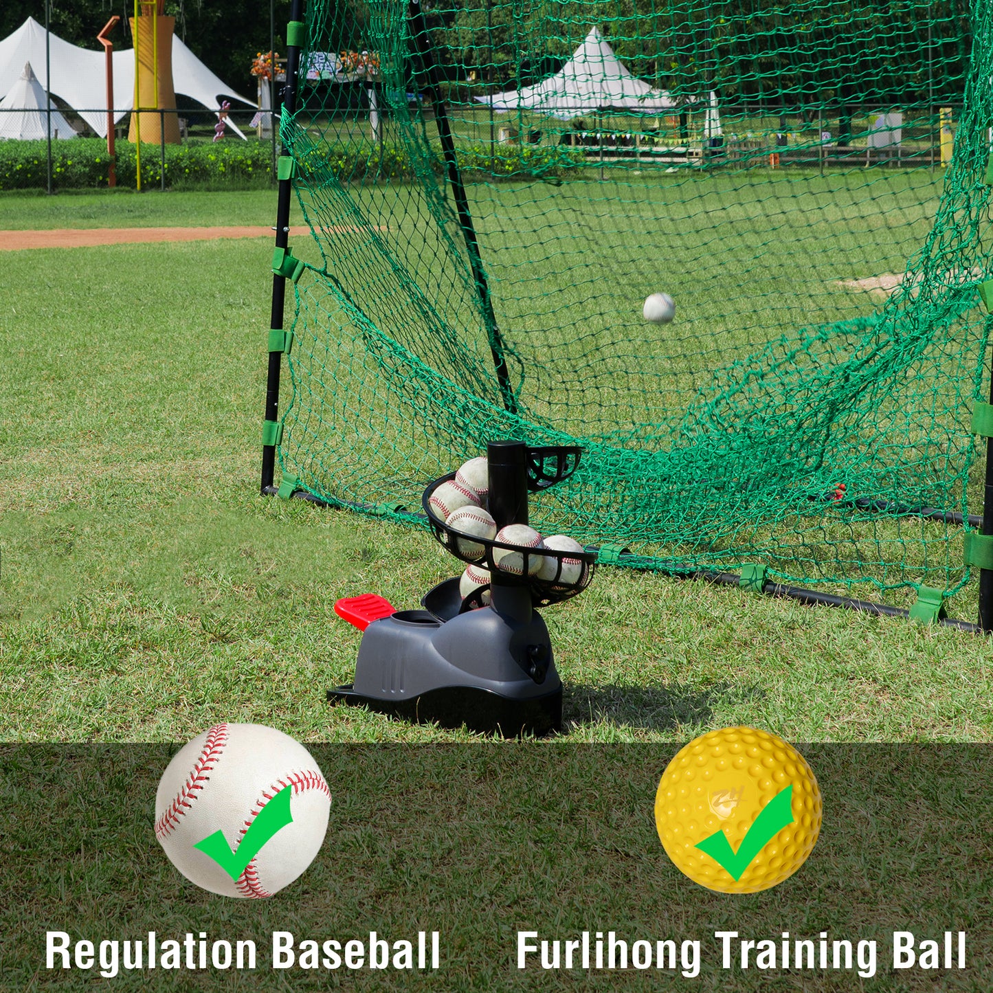 Furlihong 898BH Baseball Toss Machine