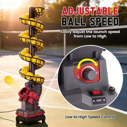 3816PBH Pickleball Machine with Remote Control for All Skill Levels