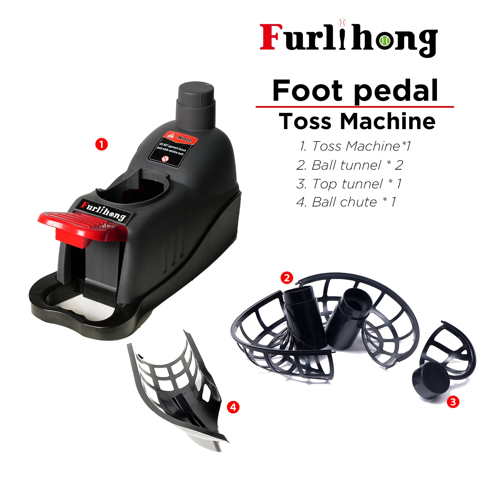898BH Baseball Toss Machine