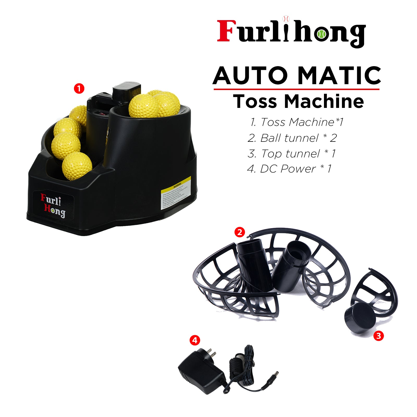 6902BHA Rechargeable Baseball/Softball Toss Machine