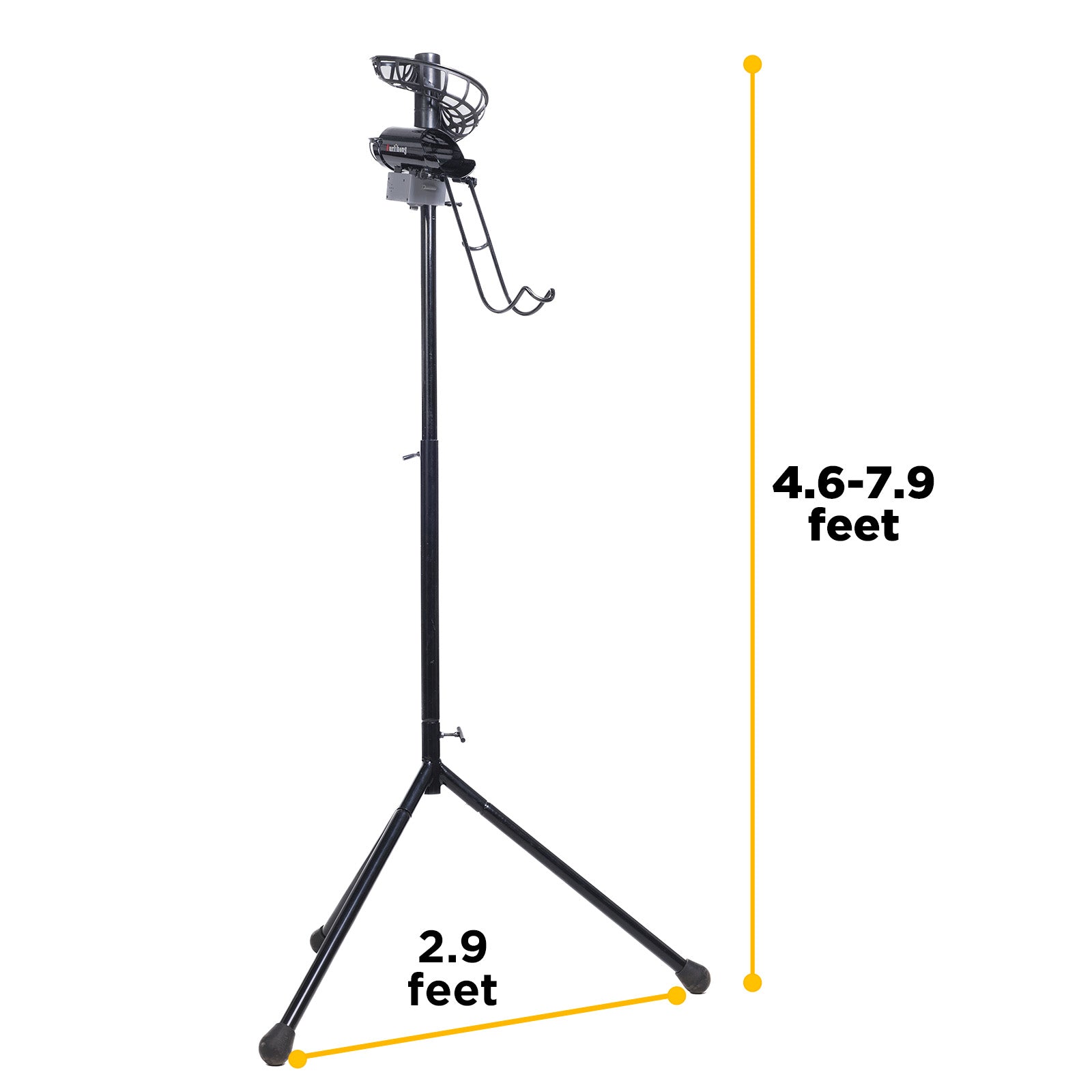 777BH-B 2 in 1 Automatic Baseball Pitching Machine Feeder