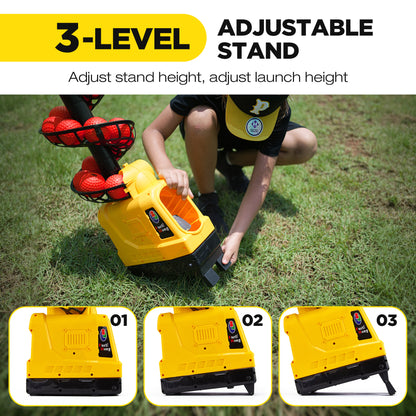 681TPCBH 4-in-1 Pitching Machine for Baseball Pickleball Tennis Cricket [Presale!]