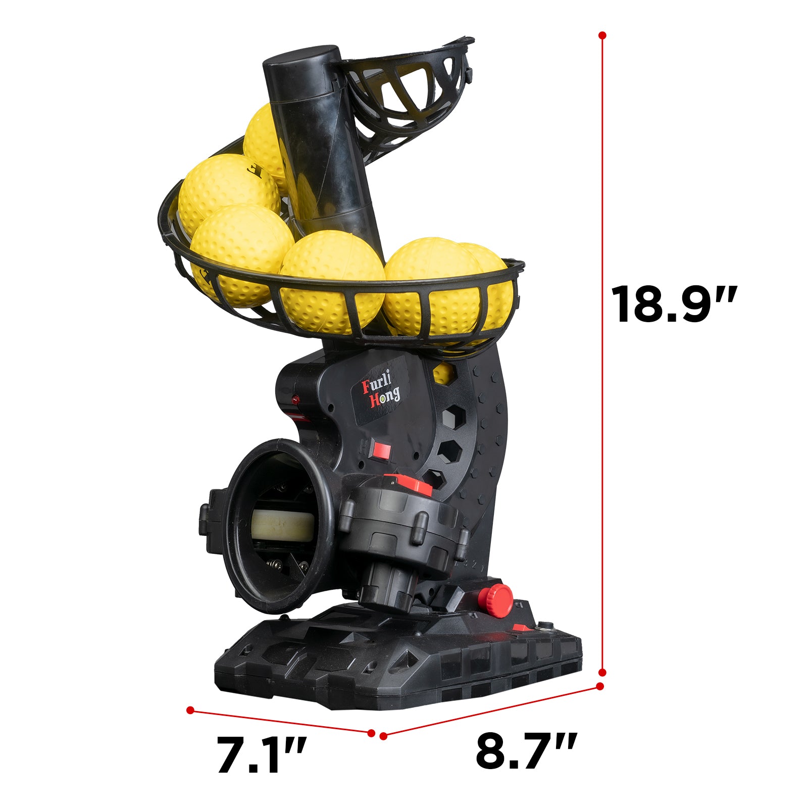 3801BH Electronic Baseball Pitching Machine