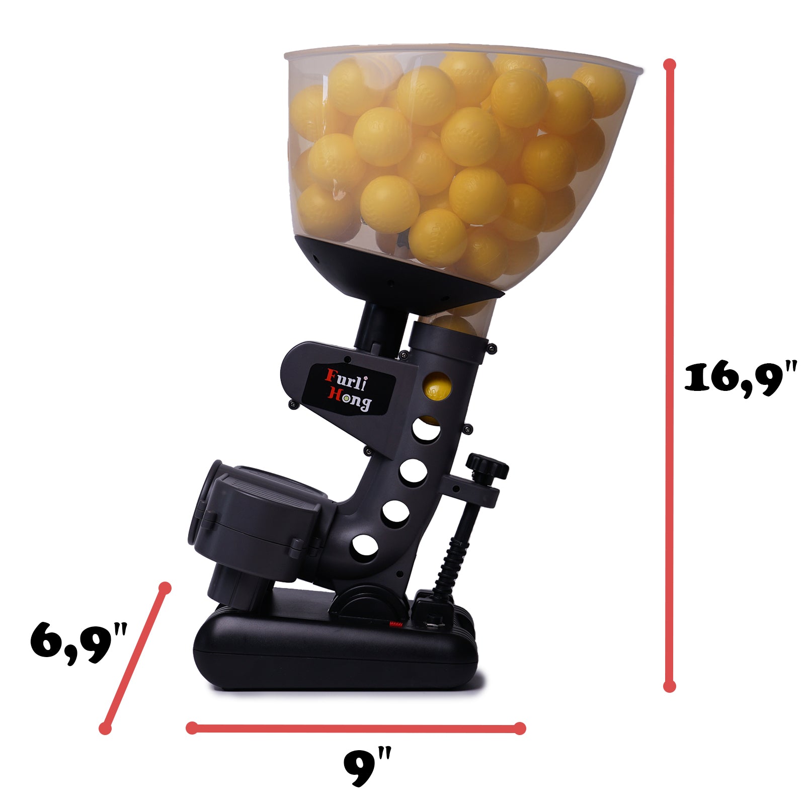 16.9‘’*6.9‘’*9‘’