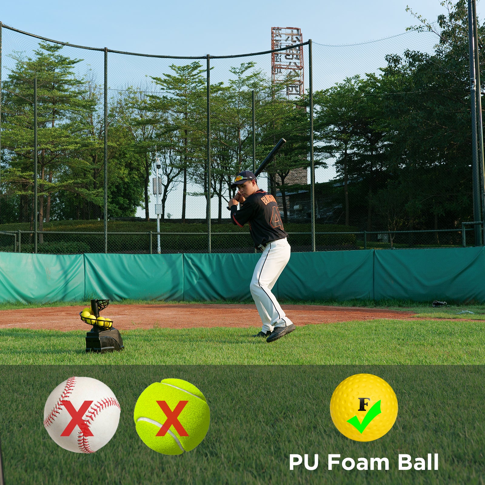 Fit with PU Foam Ball