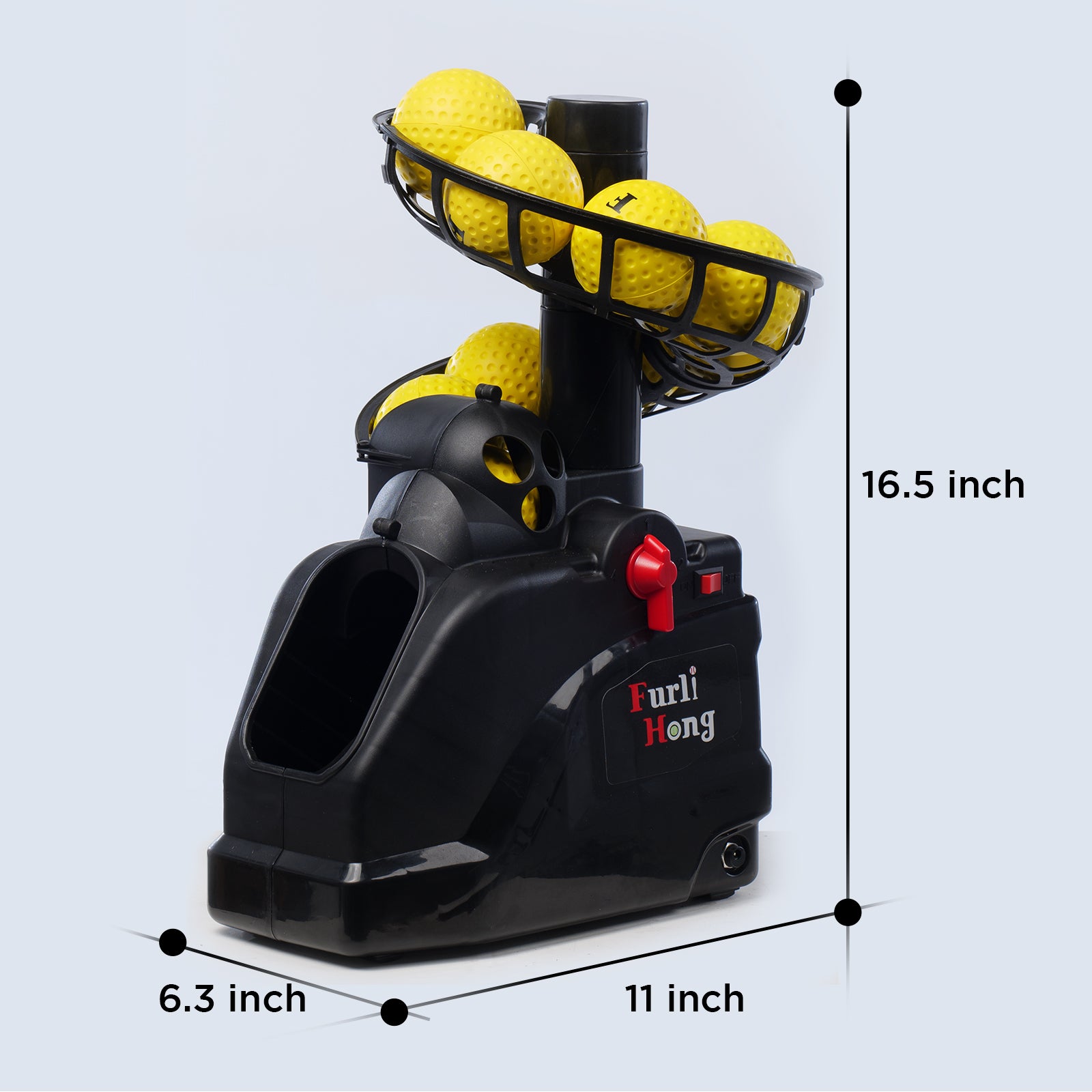 6801BH Baseball Toss Machine Specs
