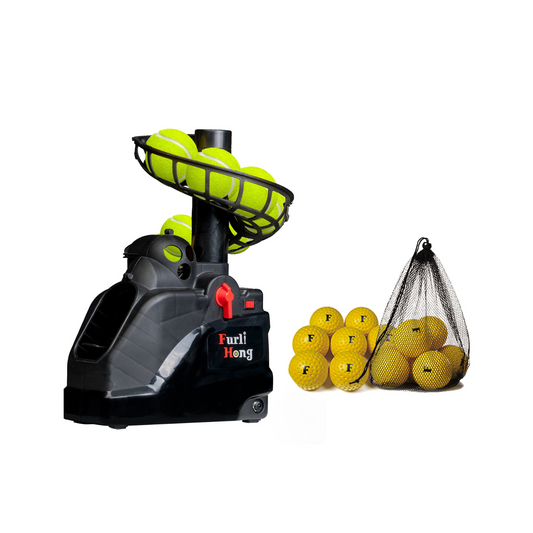 Furlihong 6802BH 2 in 1 Baseball & Tennis Ball Launcher Machine Set