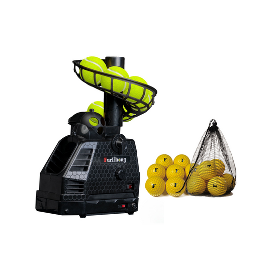 Furlihong 680BH 2 in 1 Baseball & Tennis Ball Launcher Machine Set