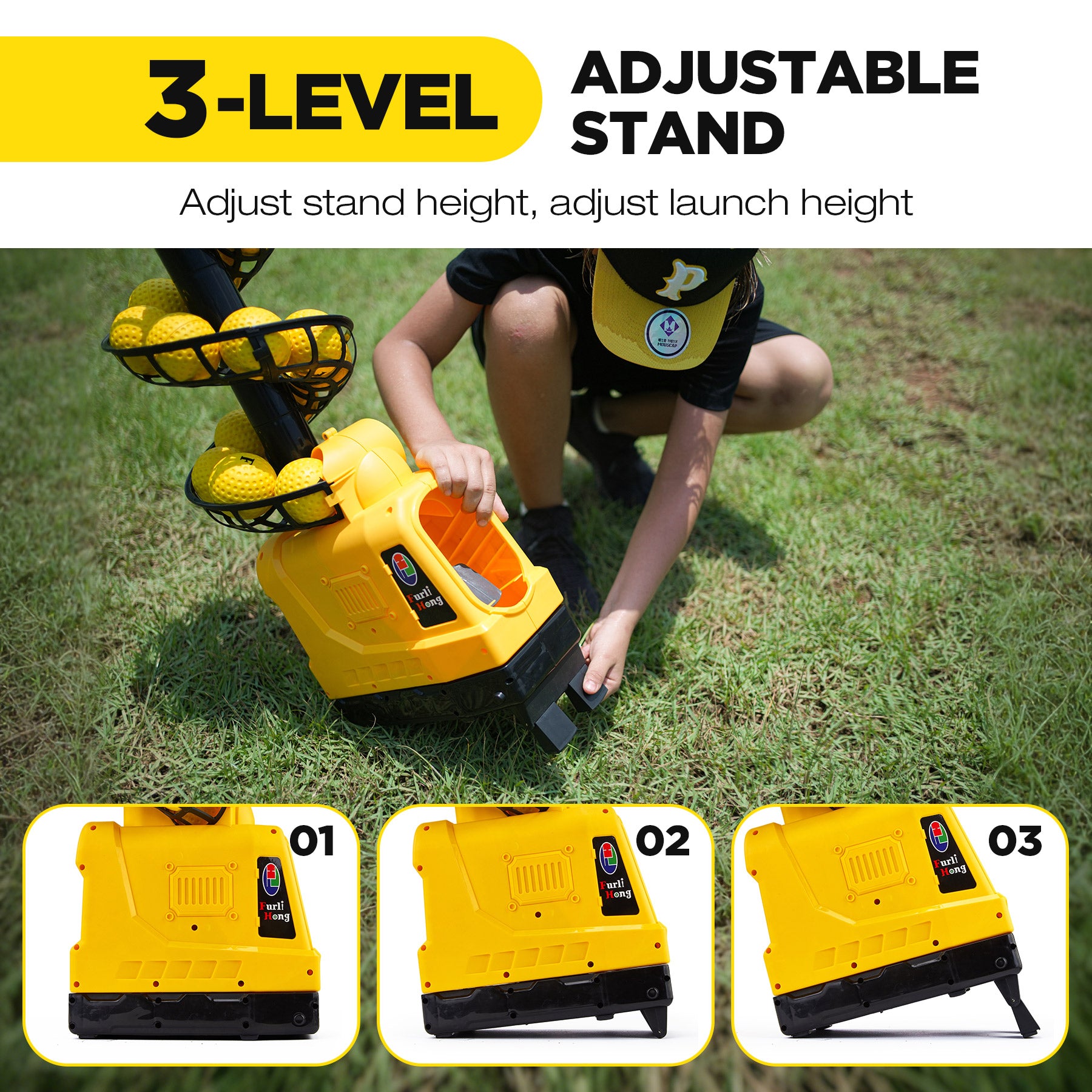 3-Level Adjustable Stand