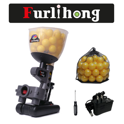 include machine, balls, and AC adapter
