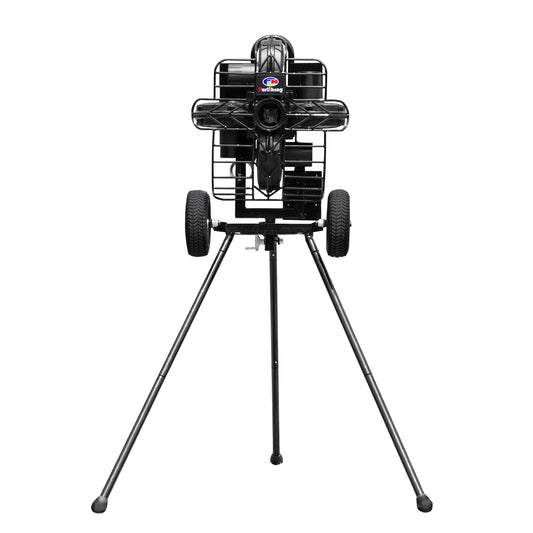 Professional 4-Wheel baseball pitching machine